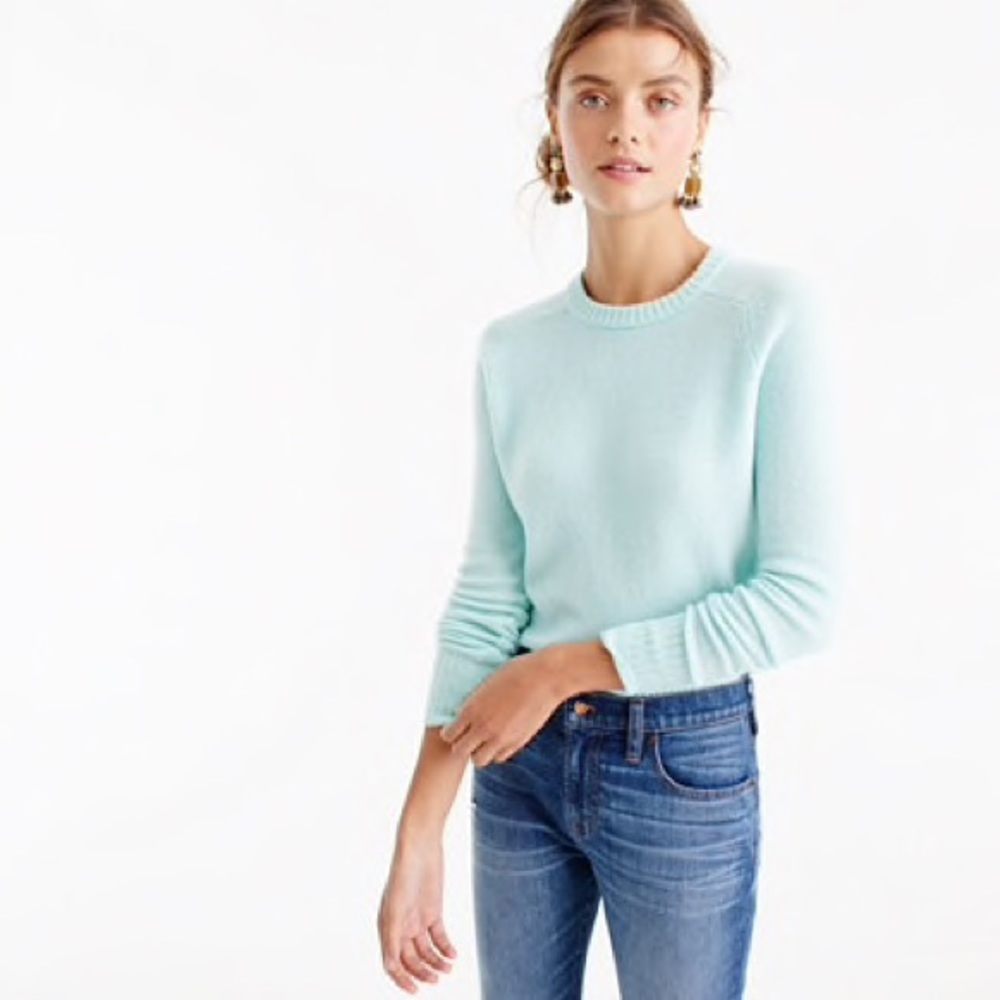 J. Crew ‘Holly’ Wool Sweater, Gray Size Large - Picture 8 of 8